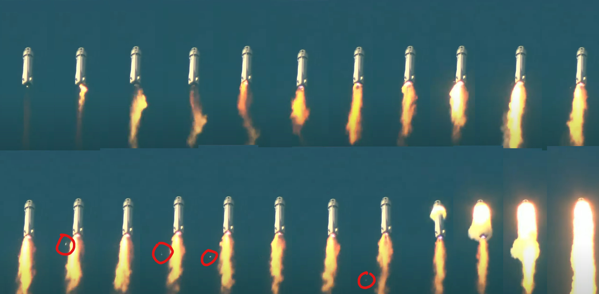El cohete New Shepard de Blue Origin explota en su último vuelo