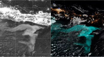 Observan algo insólito desde el espacio: un mar de leche captado por primera vez