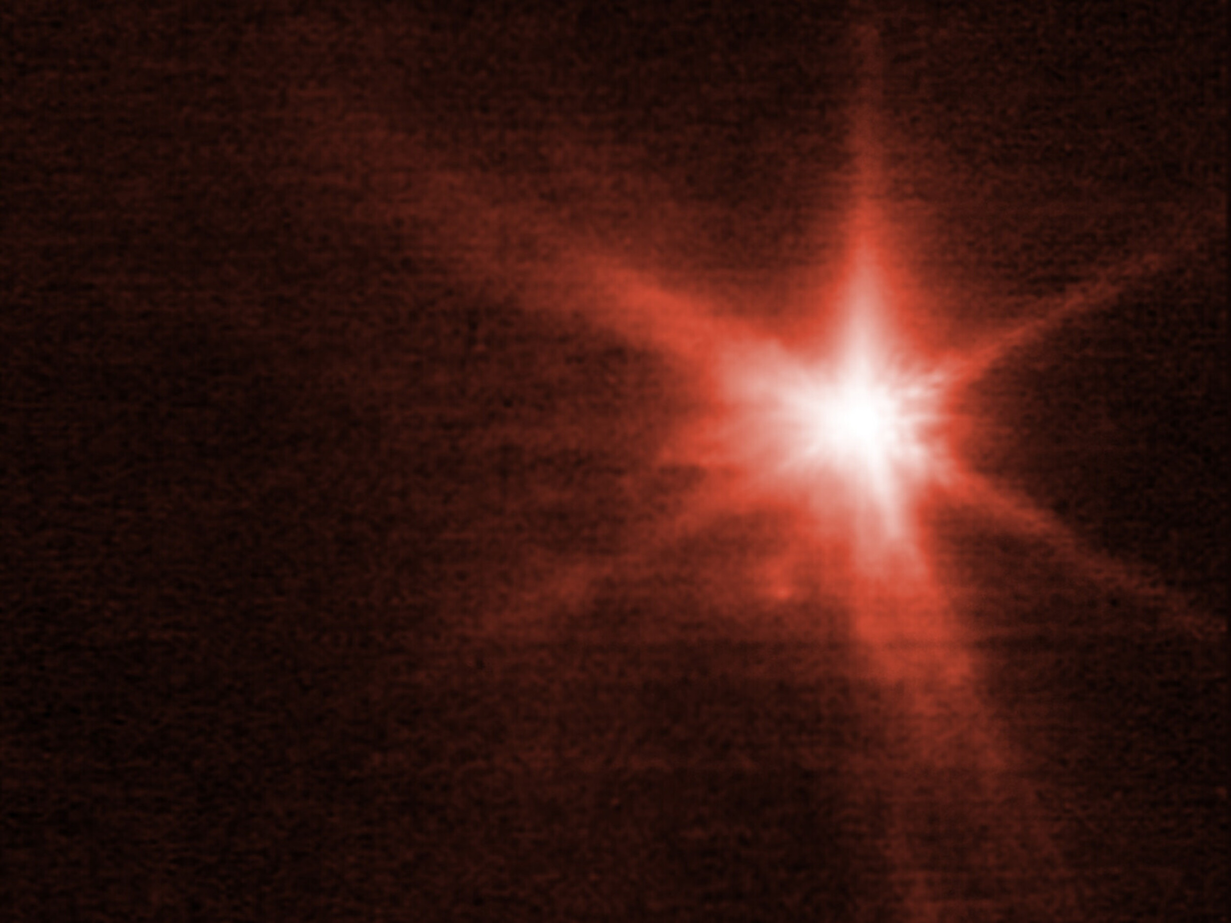 Los telescopios espaciales James Webb y Hubble captan asombrosas imágenes del impacto contra un asteroide
