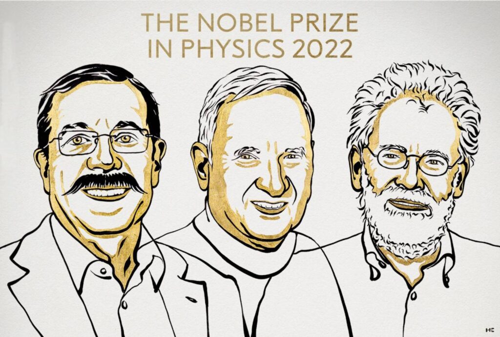 Nobel de Fisica 2022 para los pioneros del entrelazamiento cuantico 1