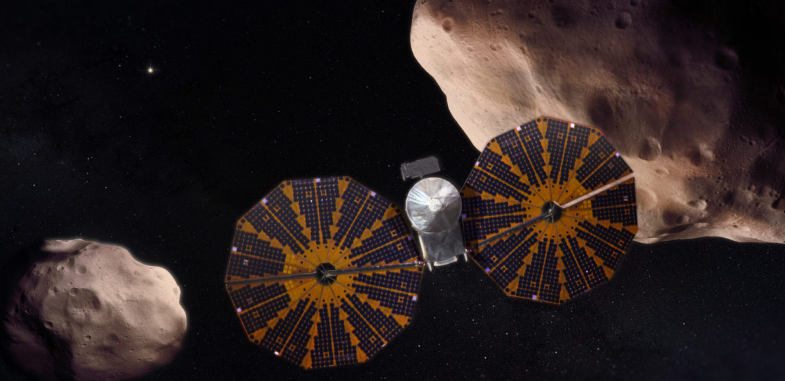 La sonda espacial Lucy sobrevuela la Tierra durante una asistencia gravitacional