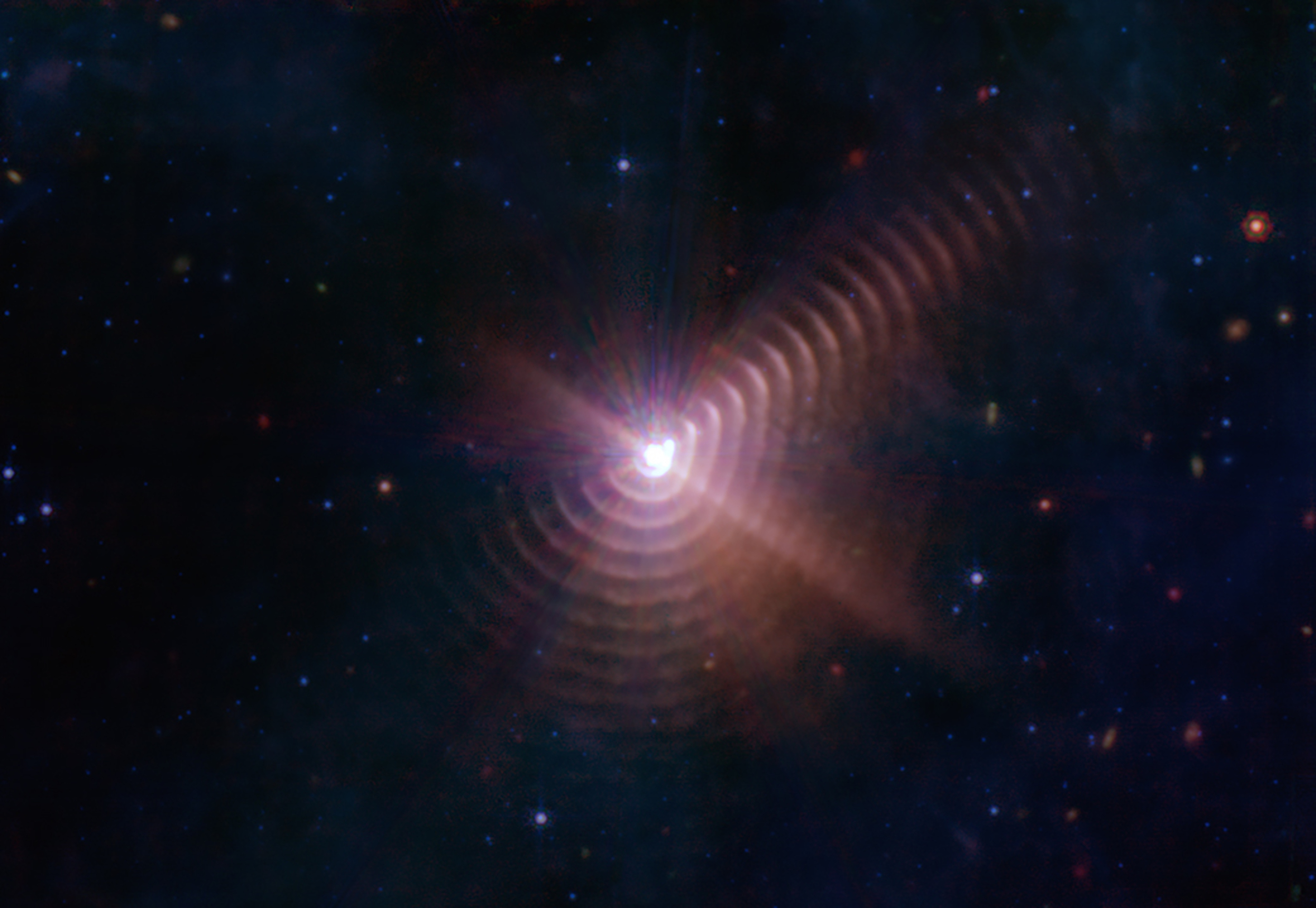 El James Webb de la NASA revela una extraordinaria vista cósmica