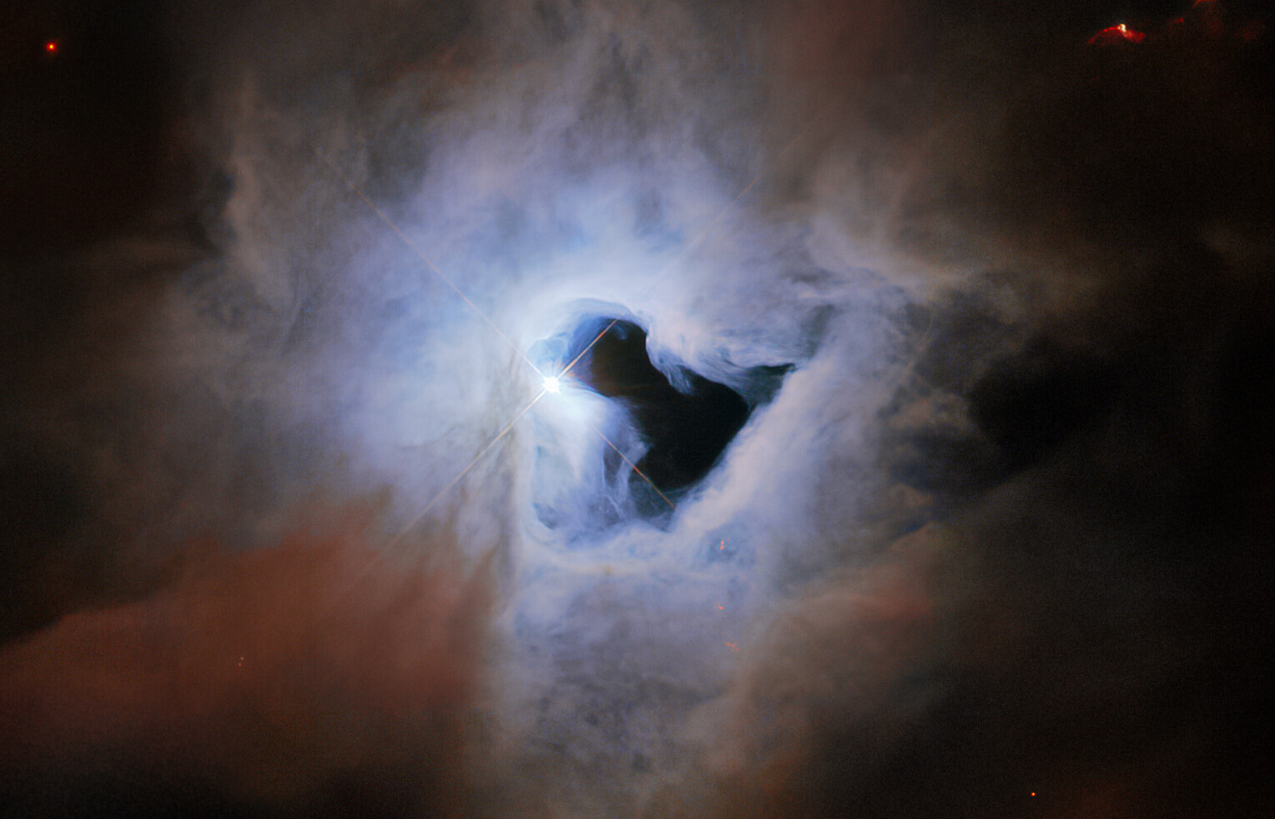 El telescopio Hubble observa el misterioso ‘ojo de la cerradura’ cósmico