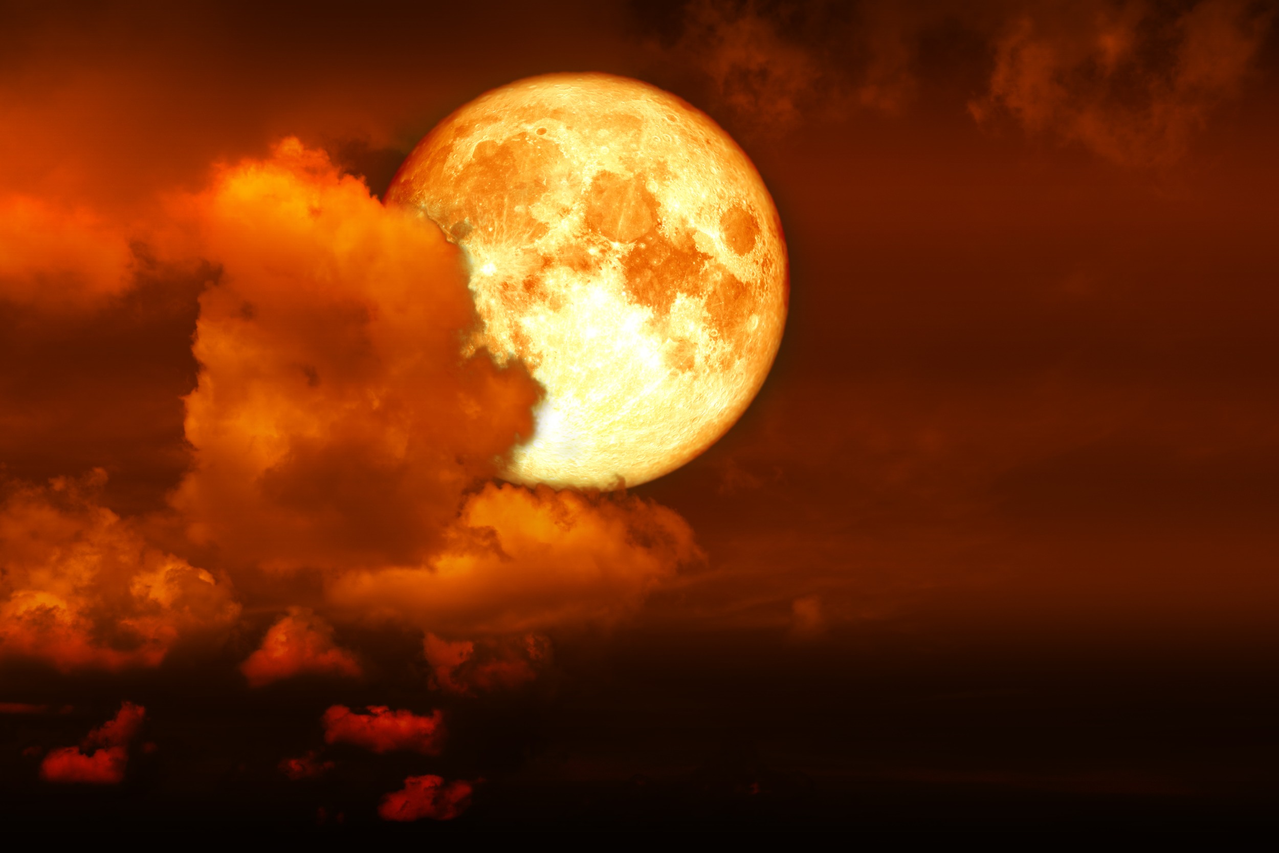 Eclipse lunar total: las mejores imágenes de la Luna de Sangre a lo largo del mundo