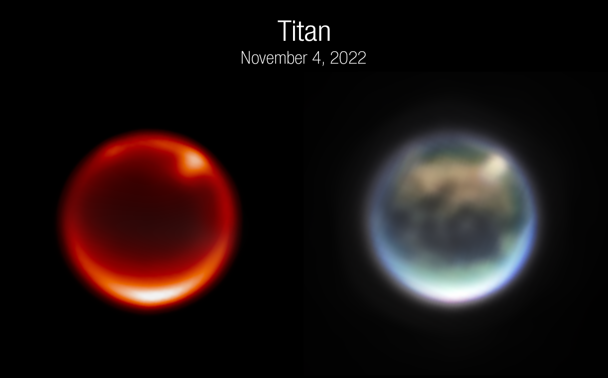 James Webb ofrece nuevos datos de Titán: la única luna del sistema solar con una atmósfera densa