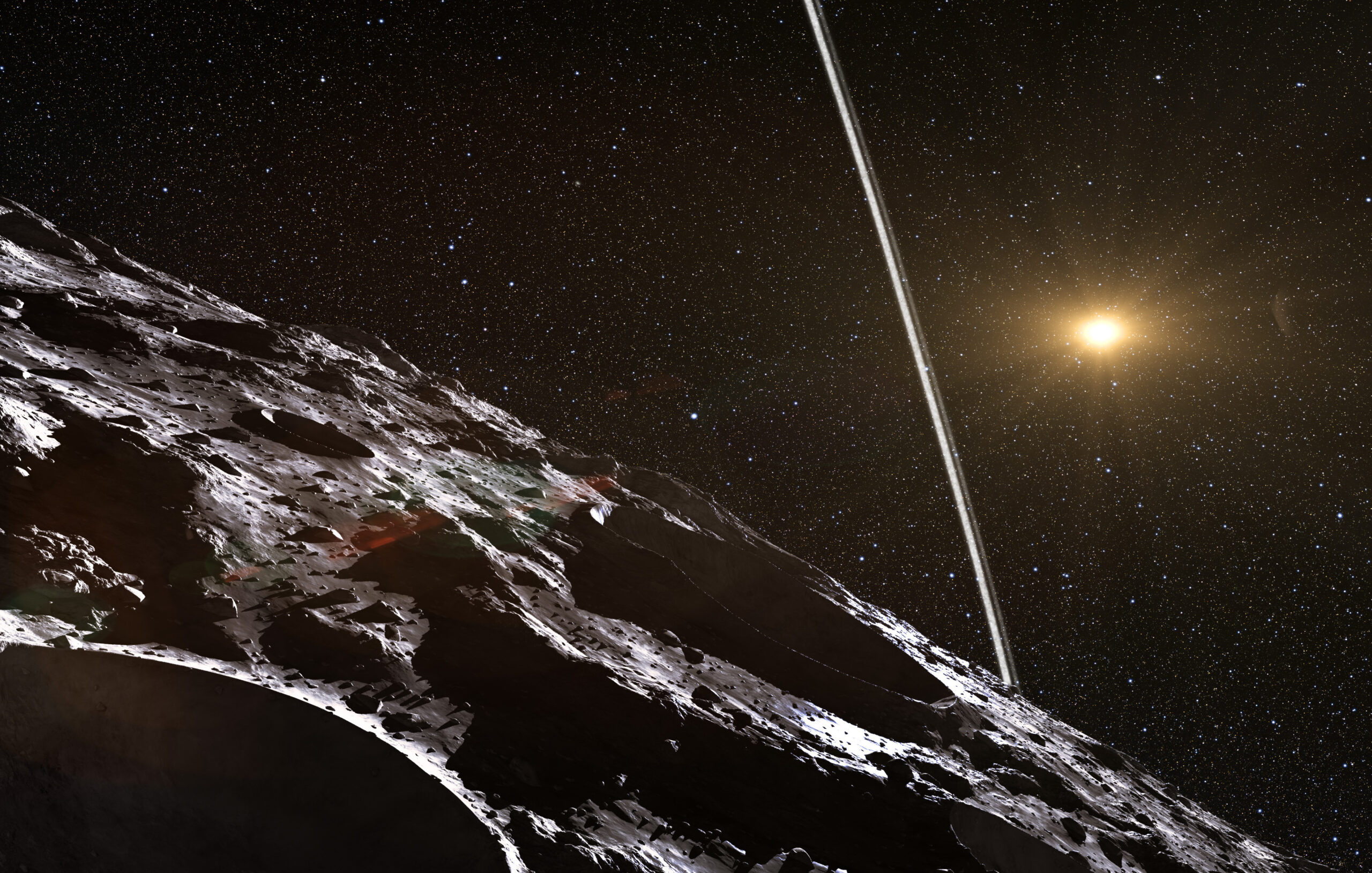 James Webb nos muestra los anillos ocultos de un asteroide