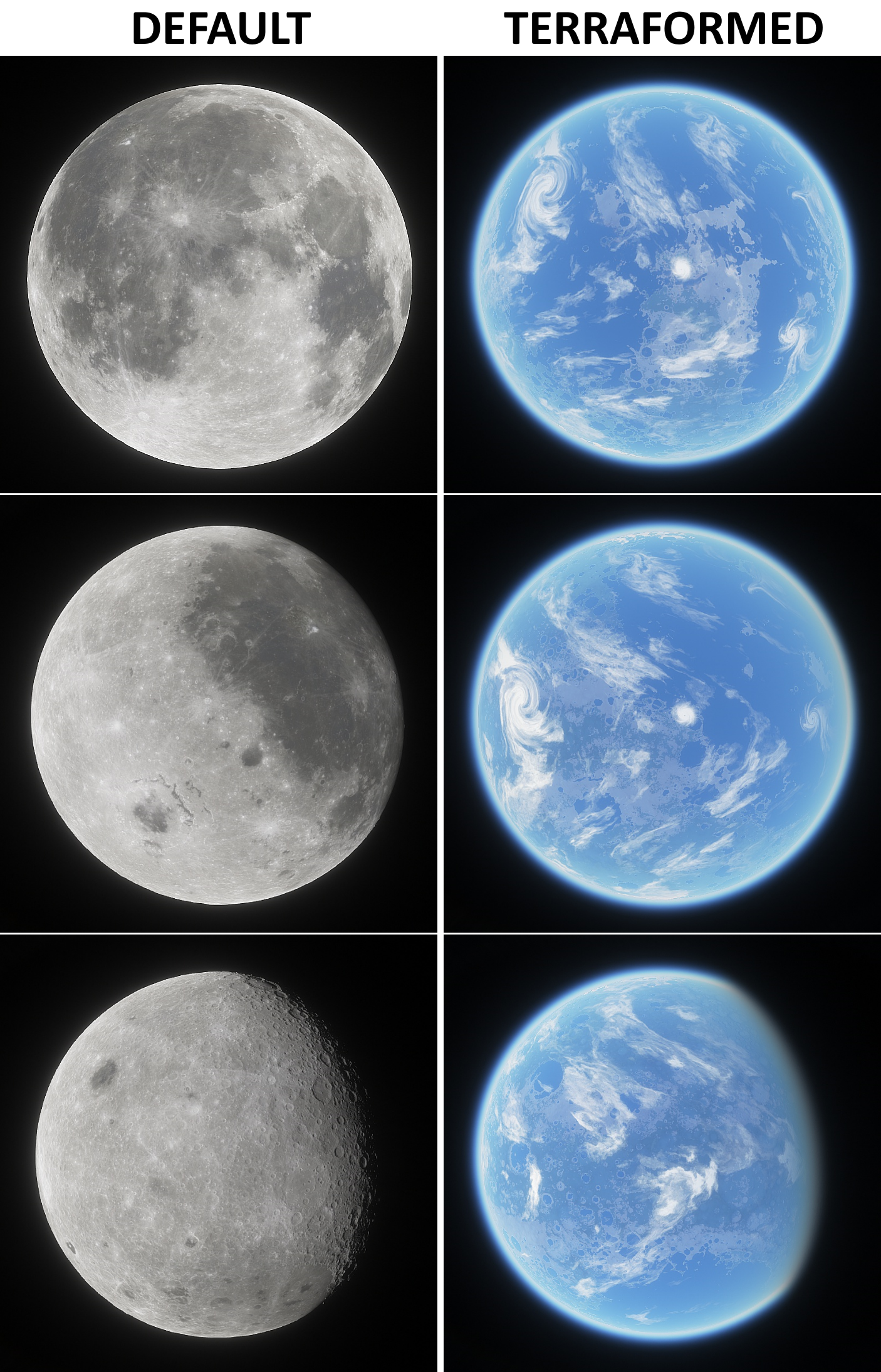 luna terraformada