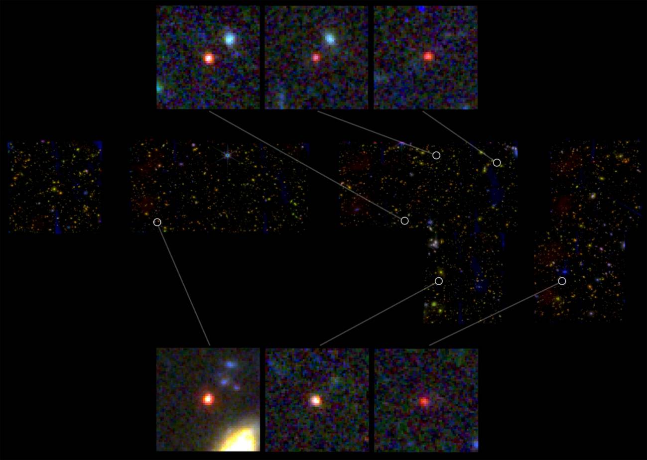 El descubrimiento de galaxias masivas lejanas desafia la comprension sobre el universo temprano