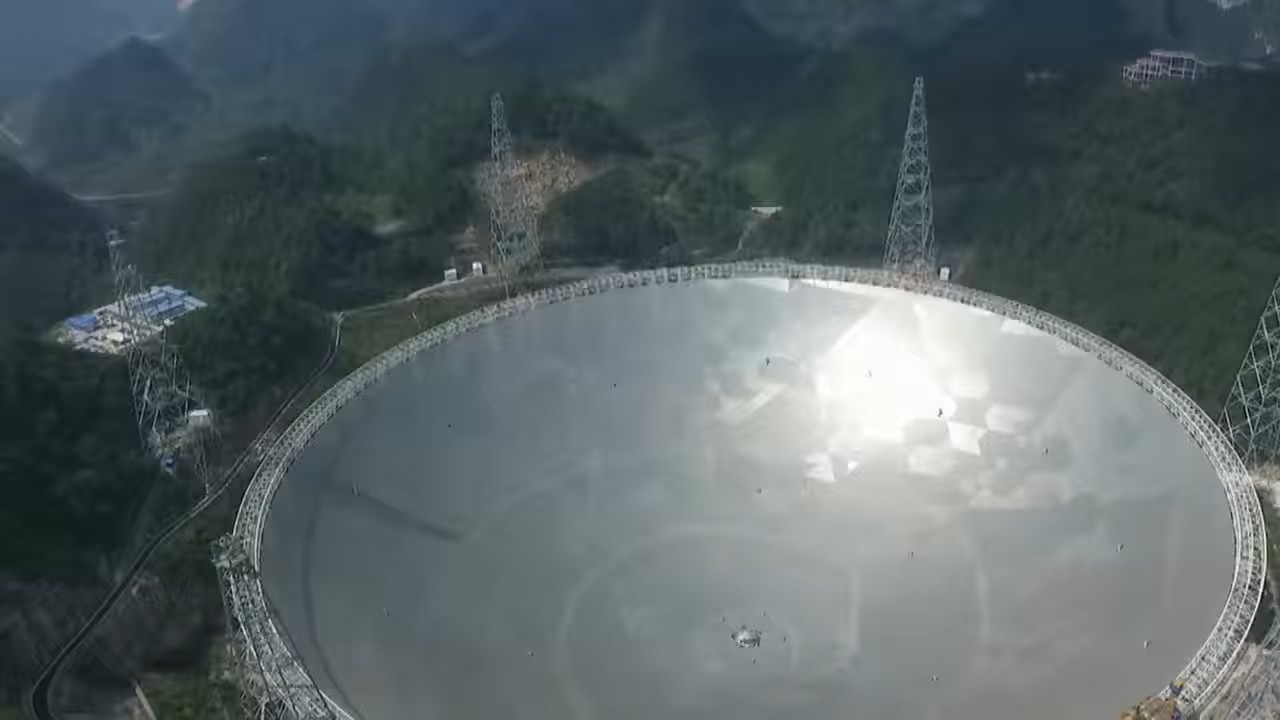 FAST Radio Telescope captured from video