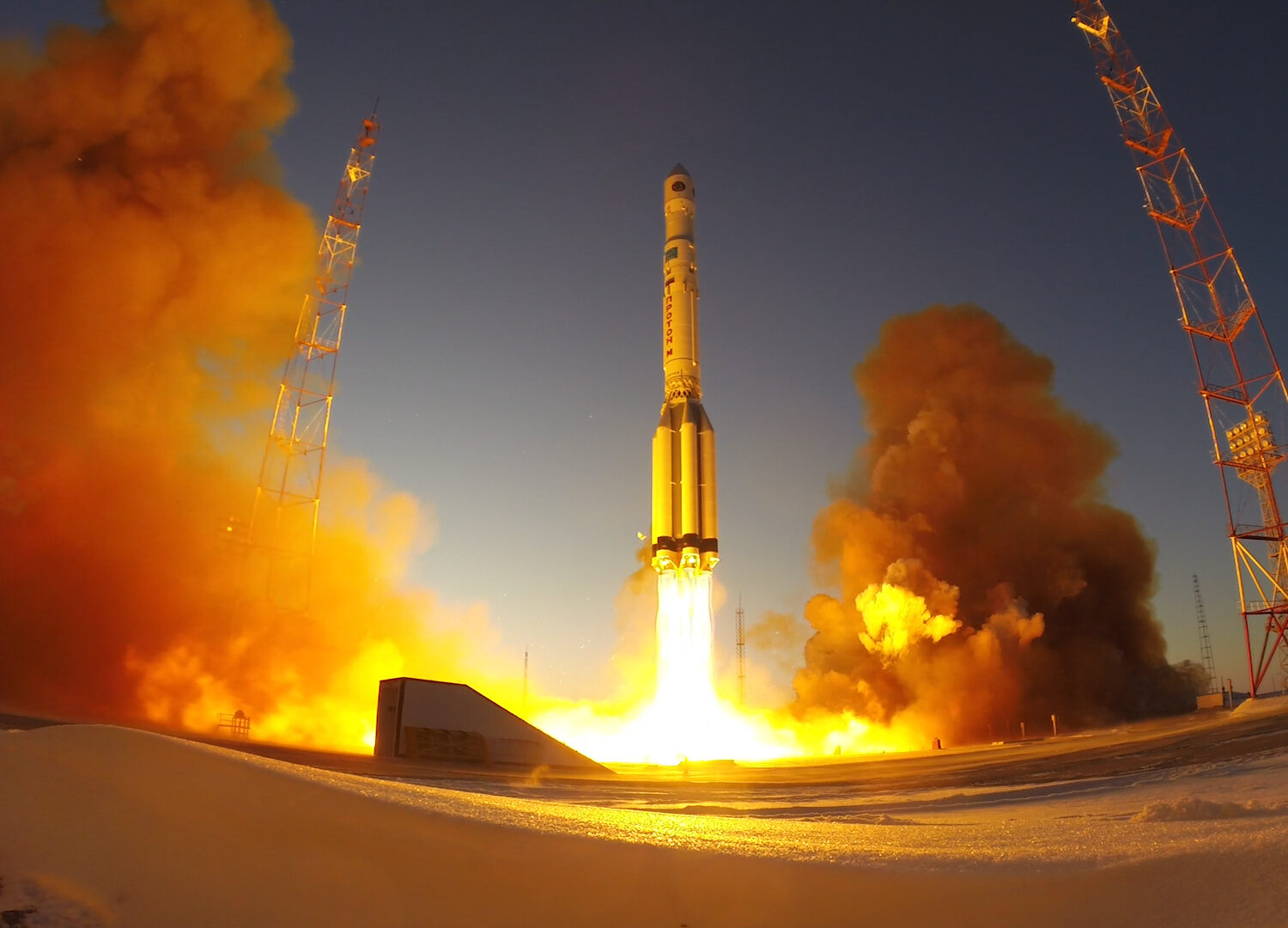 Las desgracias del programa espacial ruso: el contaminante Proton