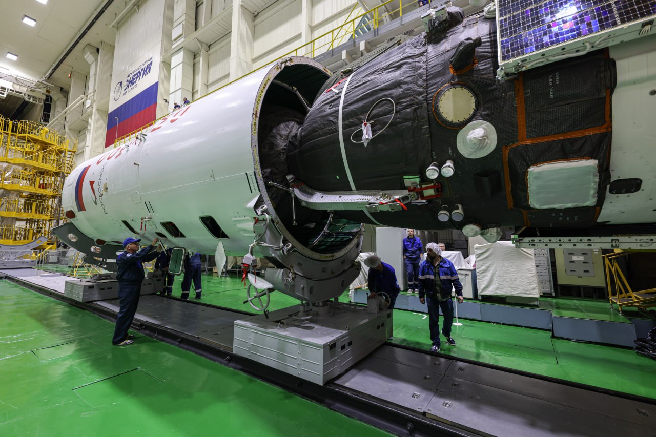 Soyuz procesando