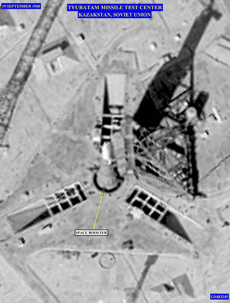 n1 on launch pad september 1968