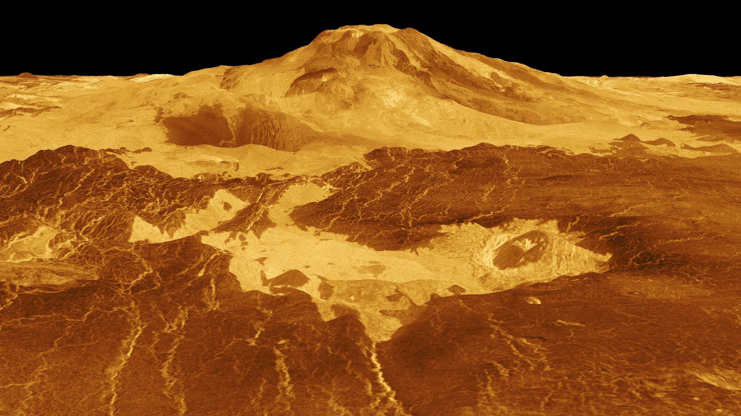 Un equipo de científicos descubre el primer volcán activo en otro planeta