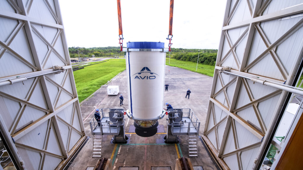 Transfer and integration of the Zefiro 40 second stage 1
