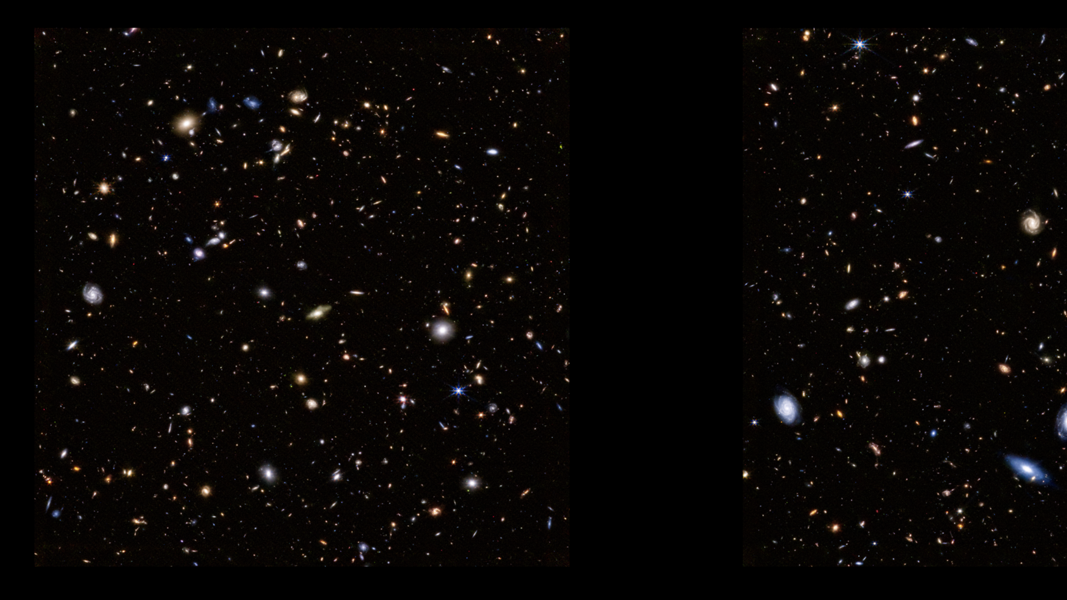 James Webb recrea la foto más famosa y lejana del Hubble