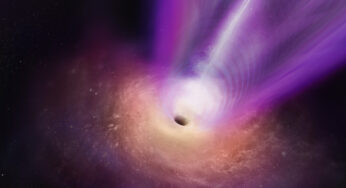 Primera imagen directa de un agujero negro expulsando un potentísimo chorro de materia