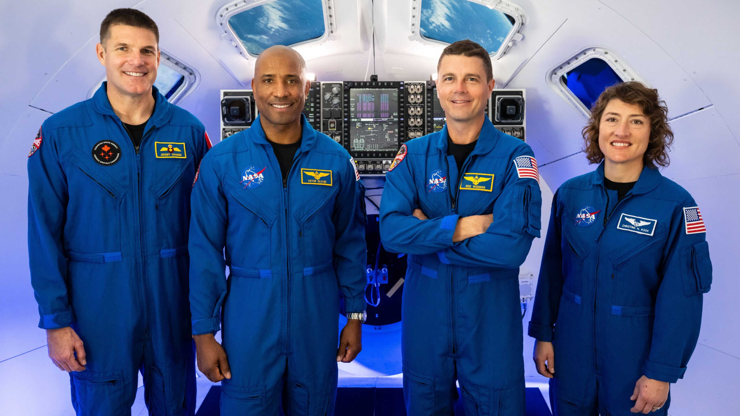 NASA anuncia los astronautas que vuelven a la Luna 50 años después