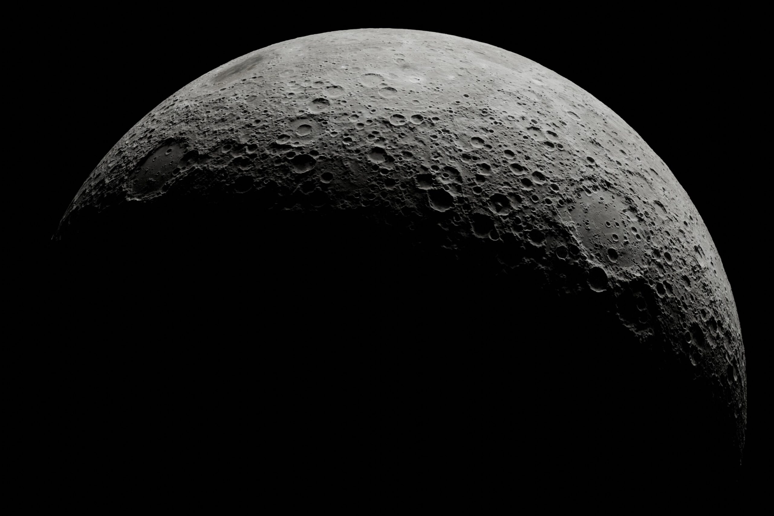 NASA comparte impresionantes imágenes de un punto de la Luna pocas veces visto