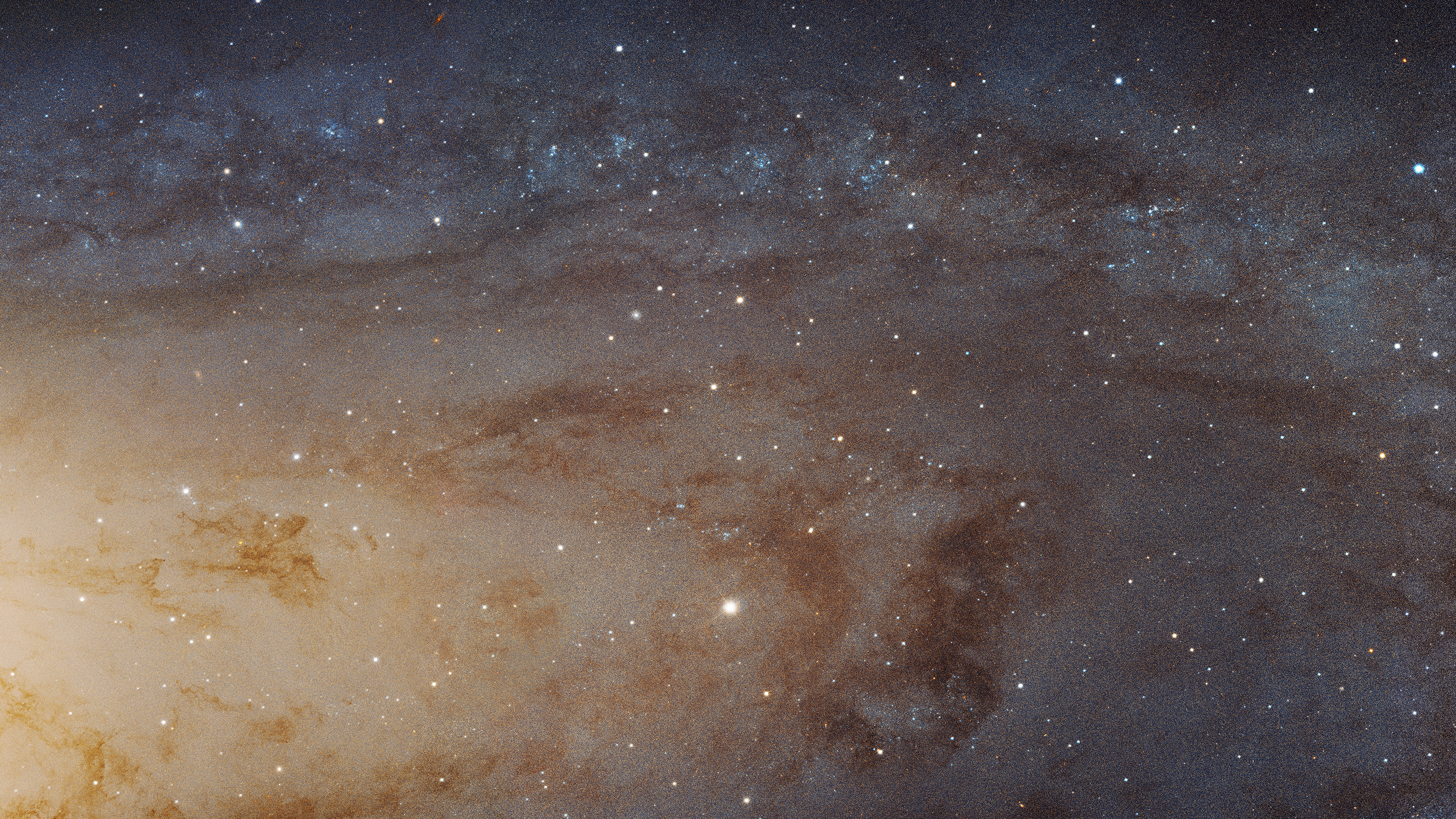 NASA difunde increíble zoom: mira 500 millones de estrellas en la galaxia de Andrómeda