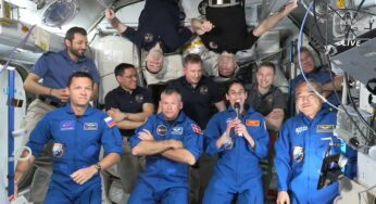 Los astronautas de la Crew-7 llegan a la Estación Espacial Internacional