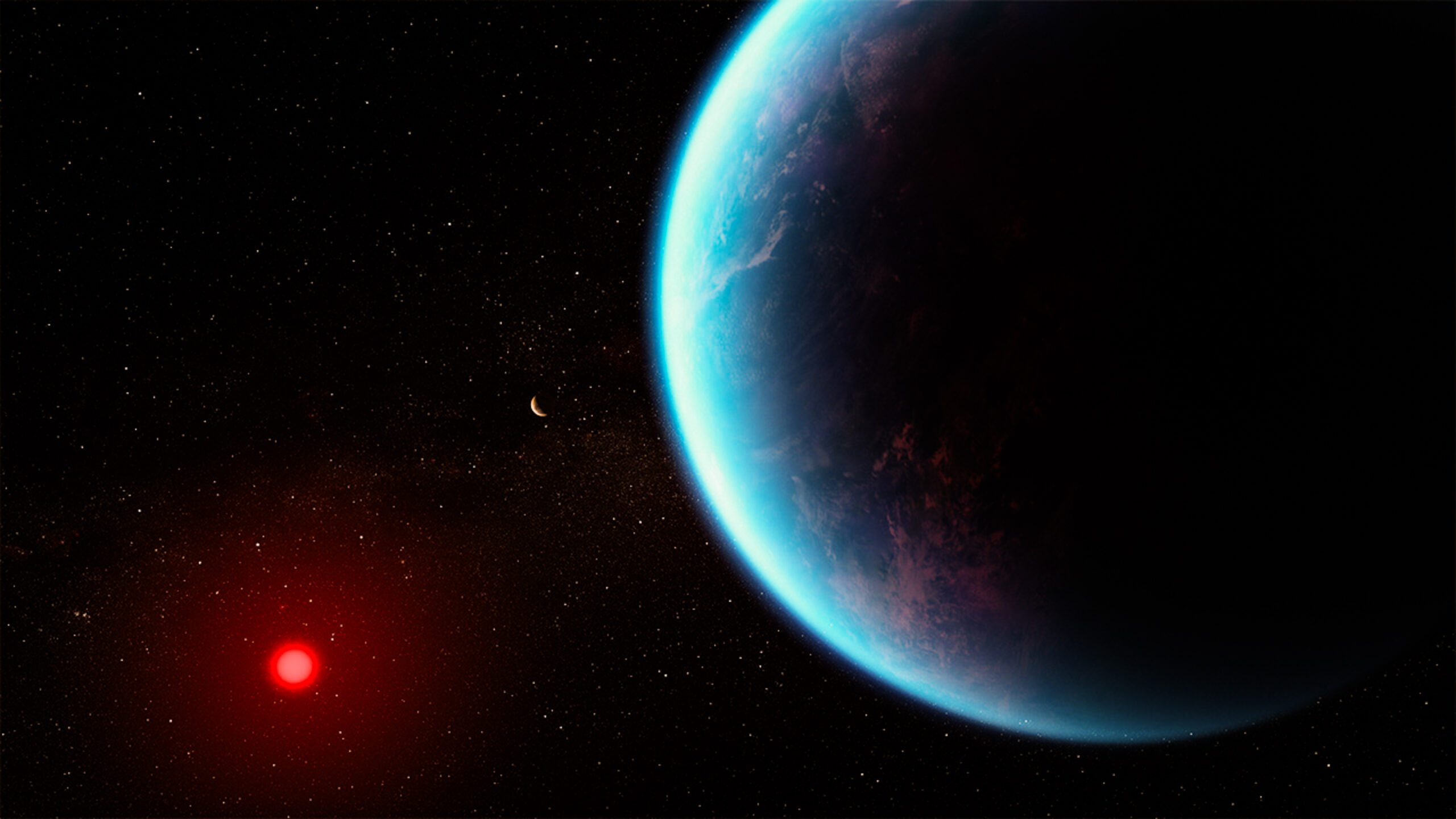 Lo que realmente ha detectado el telescopio James Webb en el exoplaneta K2-18b