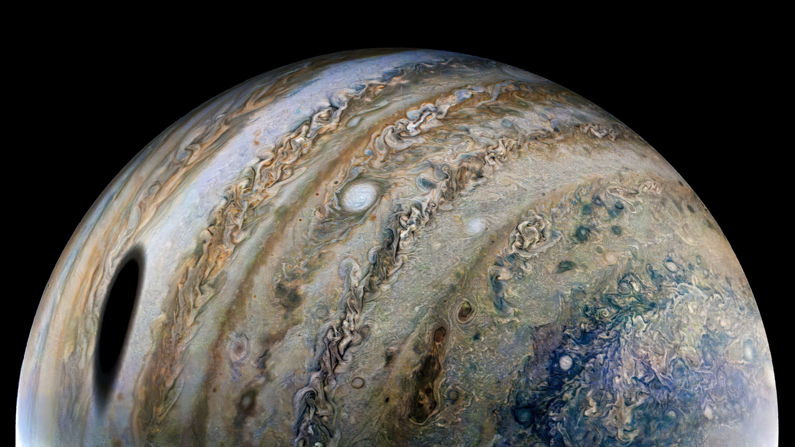Los escalofriantes sonidos de Júpiter grabados por las sondas Voyager de la NASA