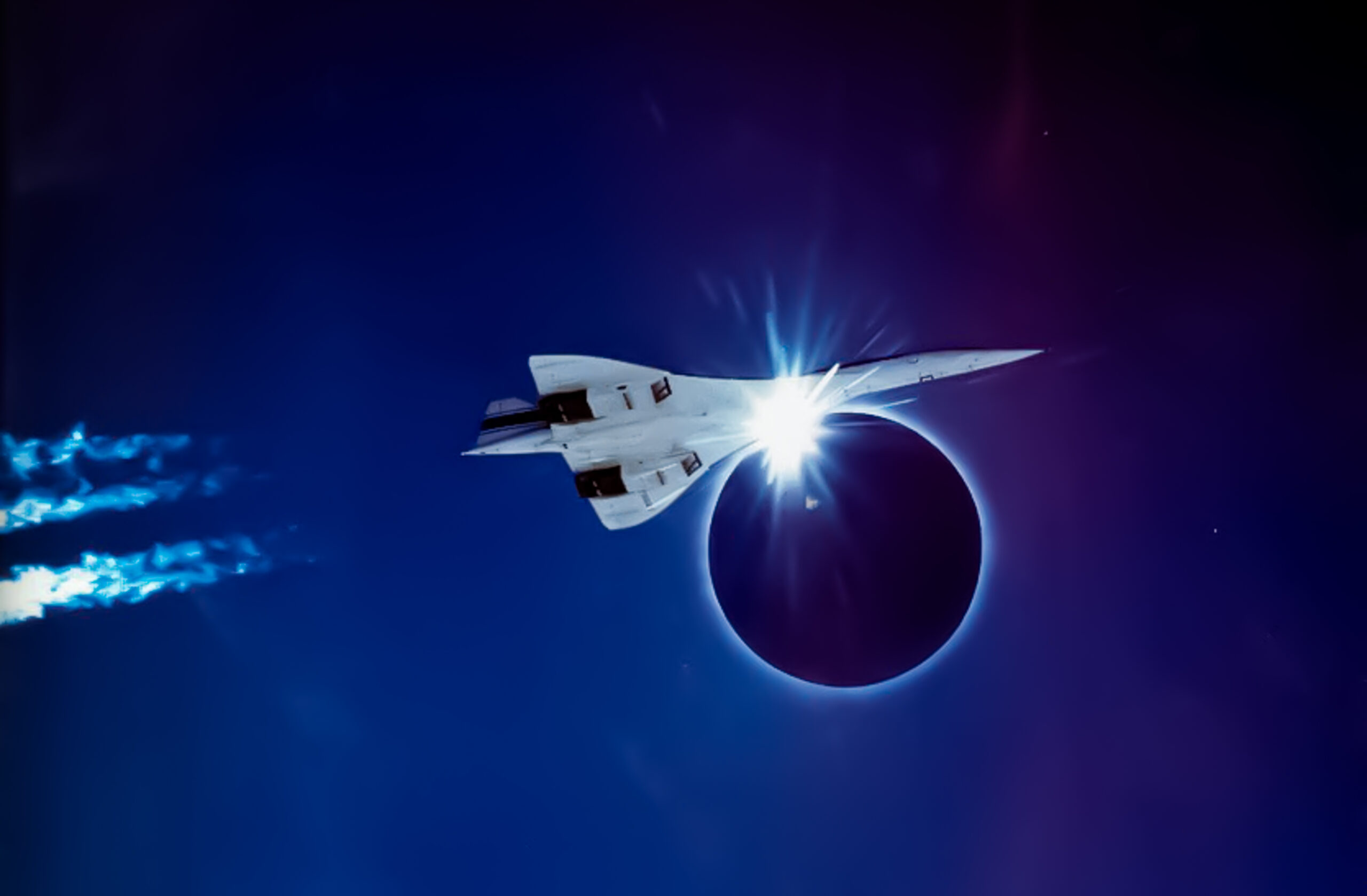 Concorde: así fue la insólita persecución supersónica de un eclipse solar