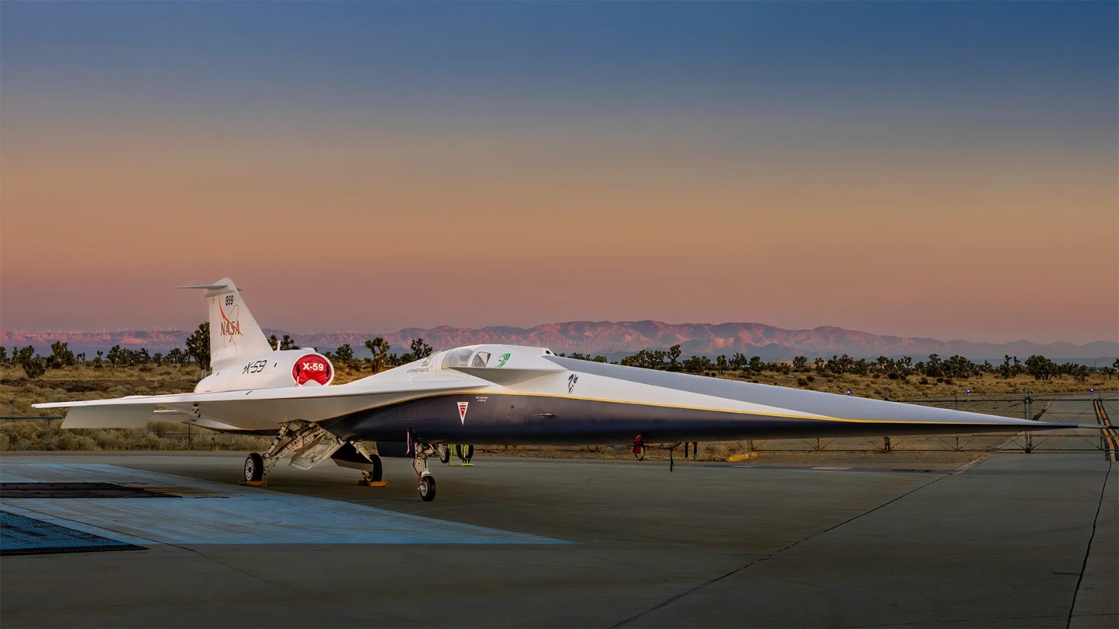 X-59: la NASA presenta un nuevo avión supersónico y silencioso