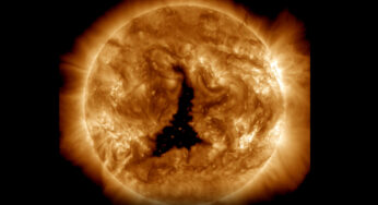 NASA: observatorio espacial SDO registra un enorme agujero en el Sol