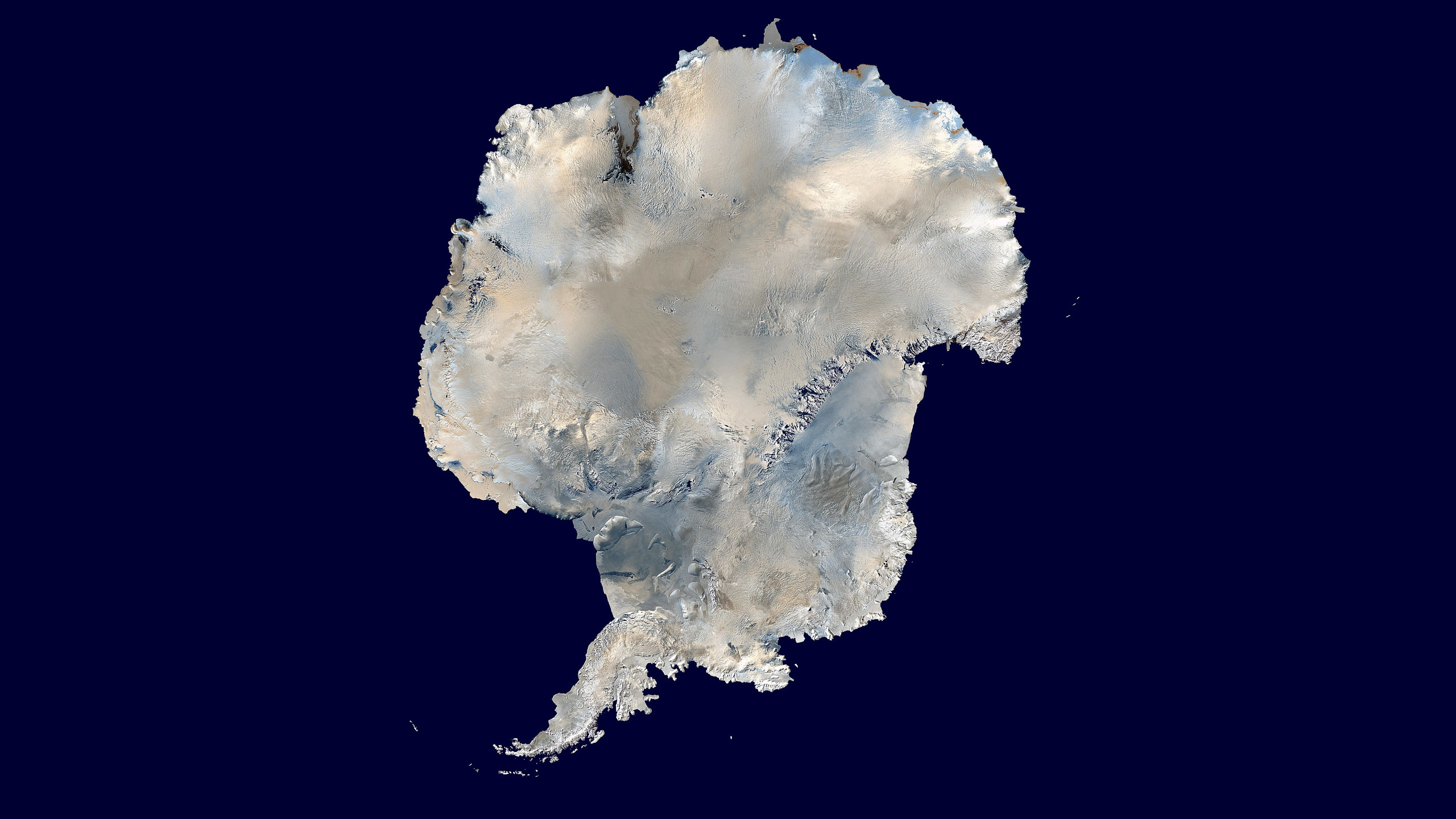 Las fotografías reales de la Antártida desde el espacio que arruinan el negacionismo