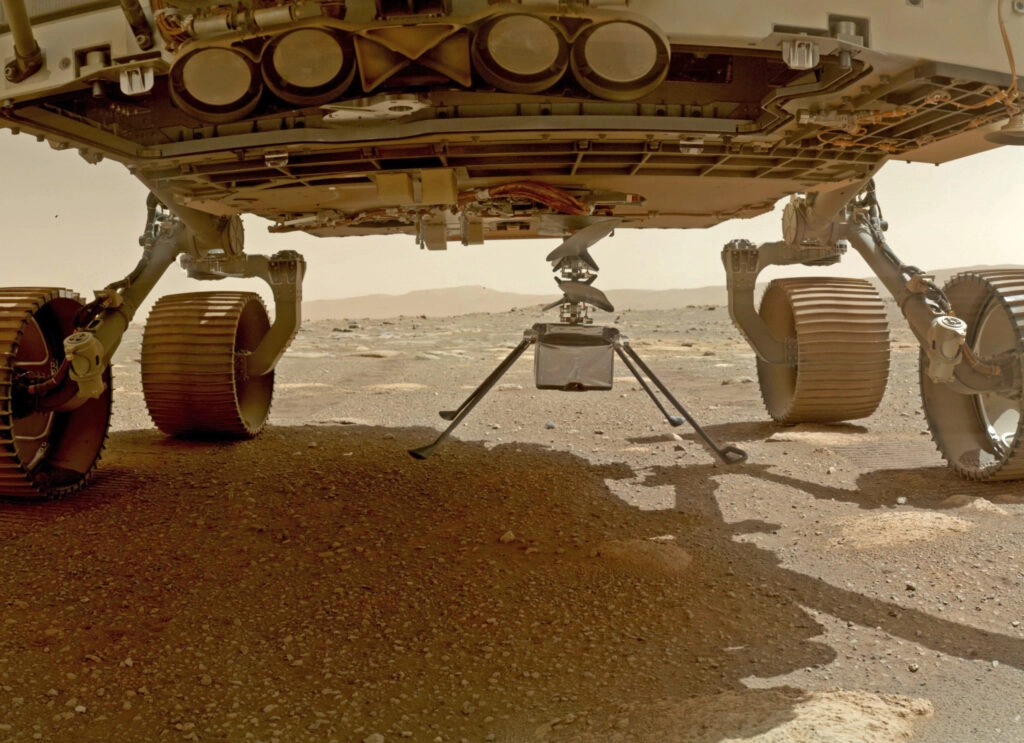 Ingenuity suelo marciano