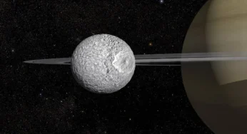 Descubren un océano bajo la superficie de la luna Mimas de Saturno