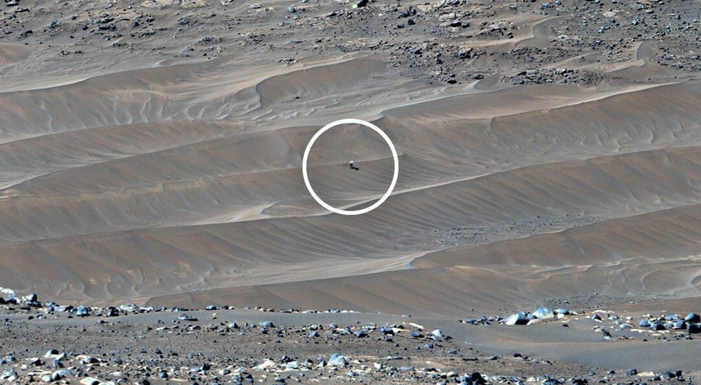 Despedida en Marte: así ha dejado el rover Perseverance atrás para siempre al helicóptero Ingenuity