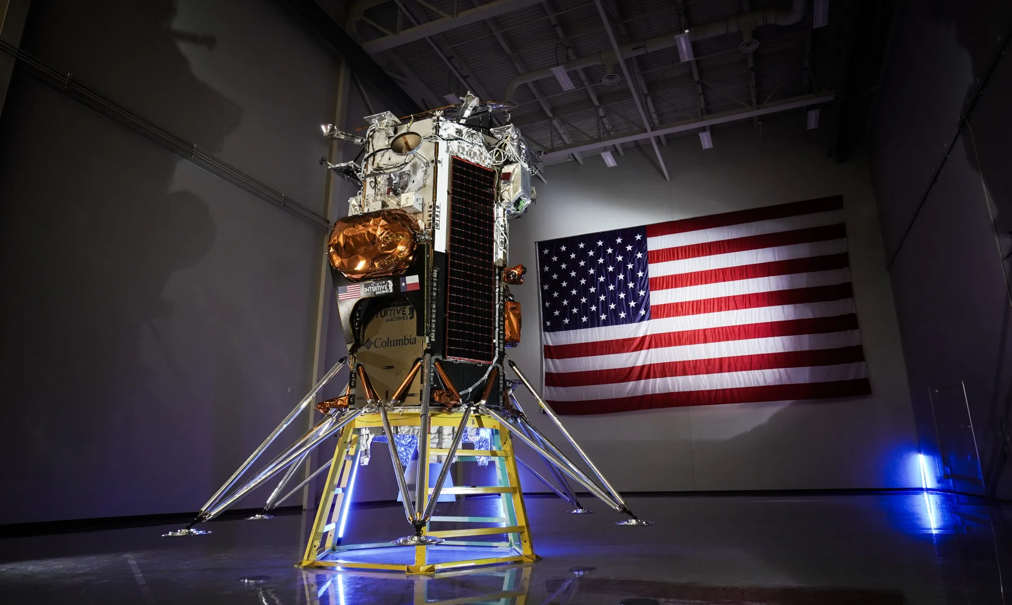 La primera misión lunar de SpaceX e Intuitive Machines a punto de despegar