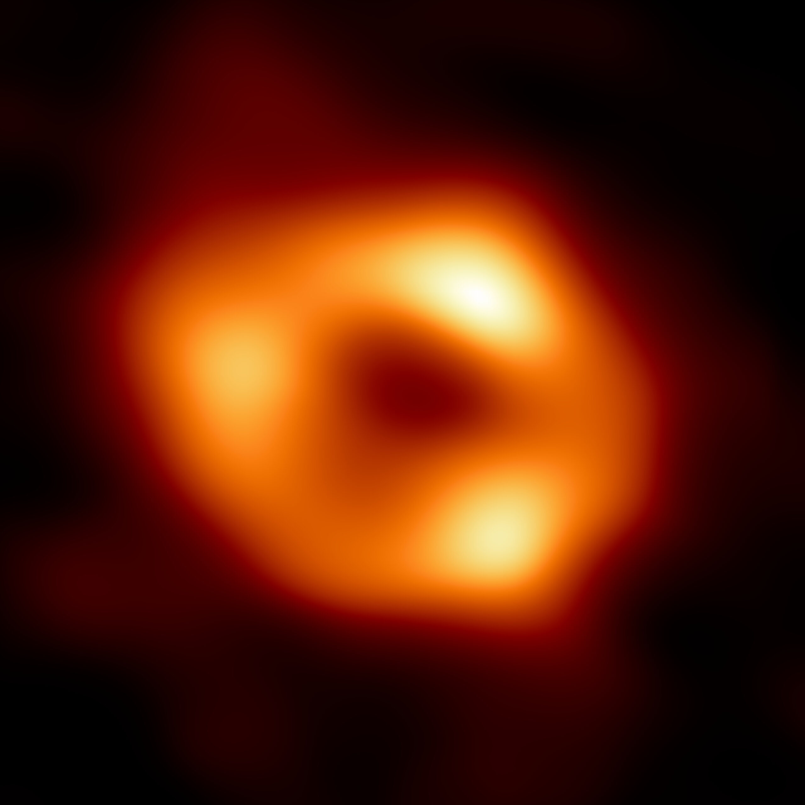 Imagen del agujero negro supermasivo Sagitario A*