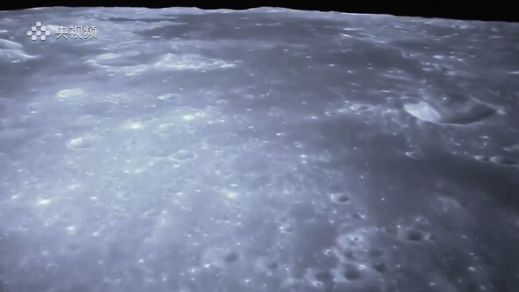 Imágenes inéditas del aterrizaje de la sonda china Chang’e 6 en el lado oculto de la Luna