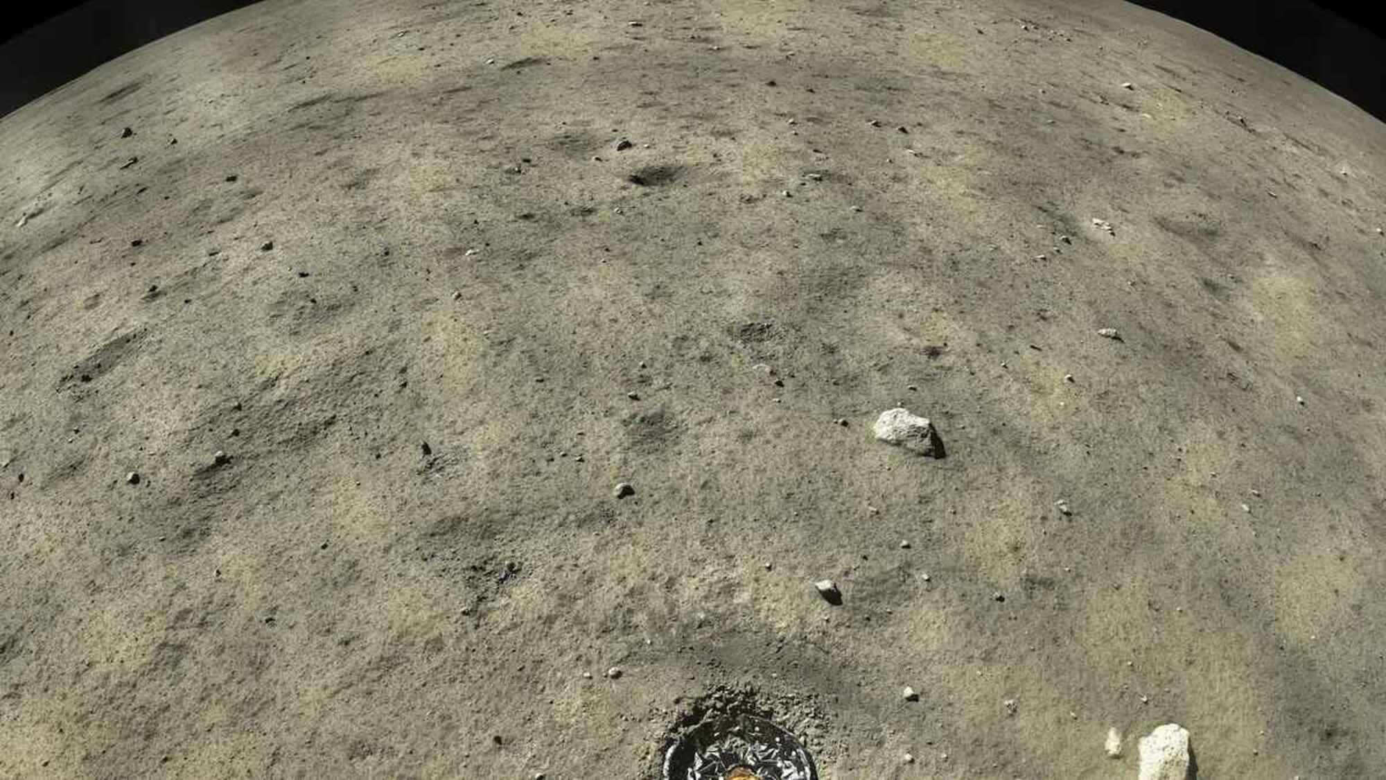 La sonda china Chang’e 5 encuentra extraño mineral rico en agua en la Luna