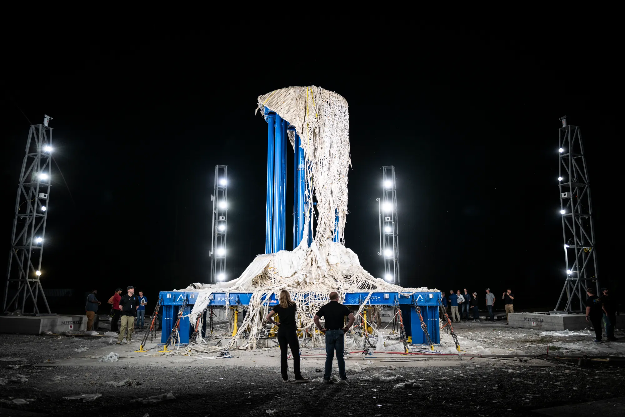 Explota la futura Estación Espacial de la NASA