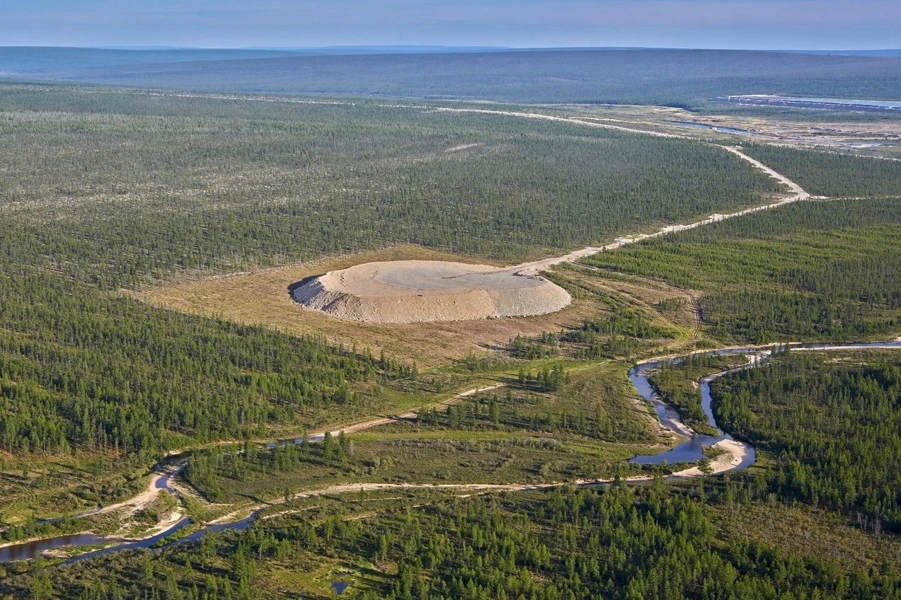 El sarcófago gigante que esconde los restos de una prueba nuclear subterránea