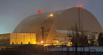 Un dron ruso explota contra la planta nuclear de Chernóbil: el famoso reactor número cuatro dañado