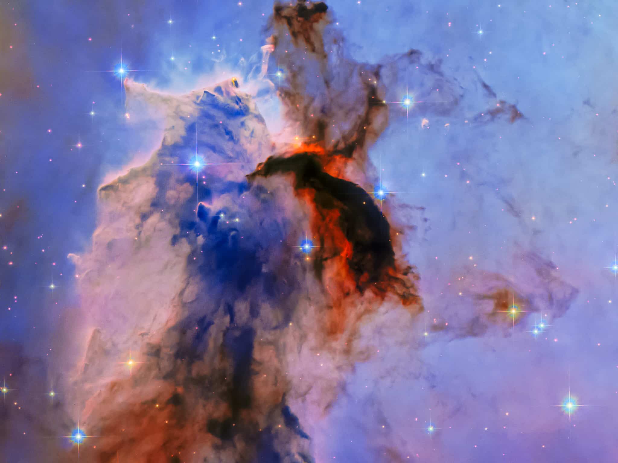 El Telescopio Hubble redescubre la Nebulosa del Águila como nunca la ...