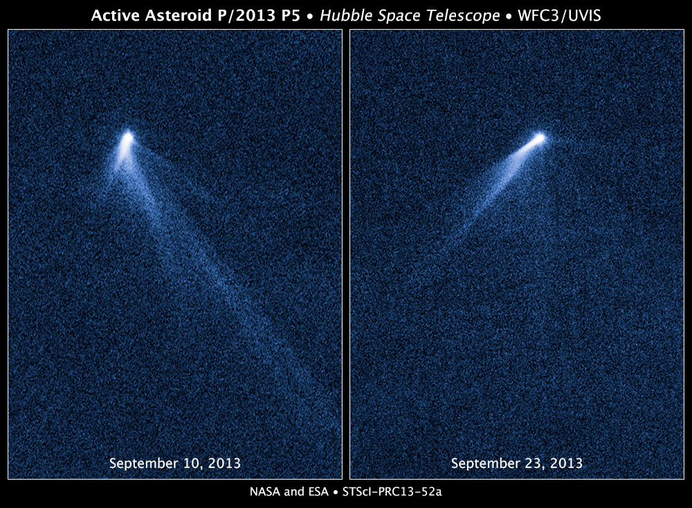Actividad cometaria de 311P