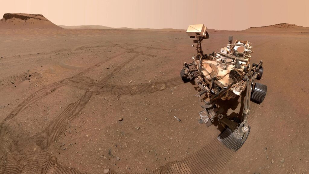 Rover Perseverance en Marte
