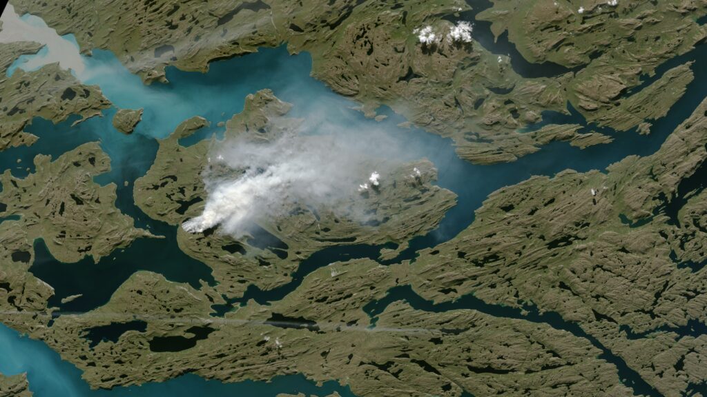 Incendio en Groenlandia en 2017