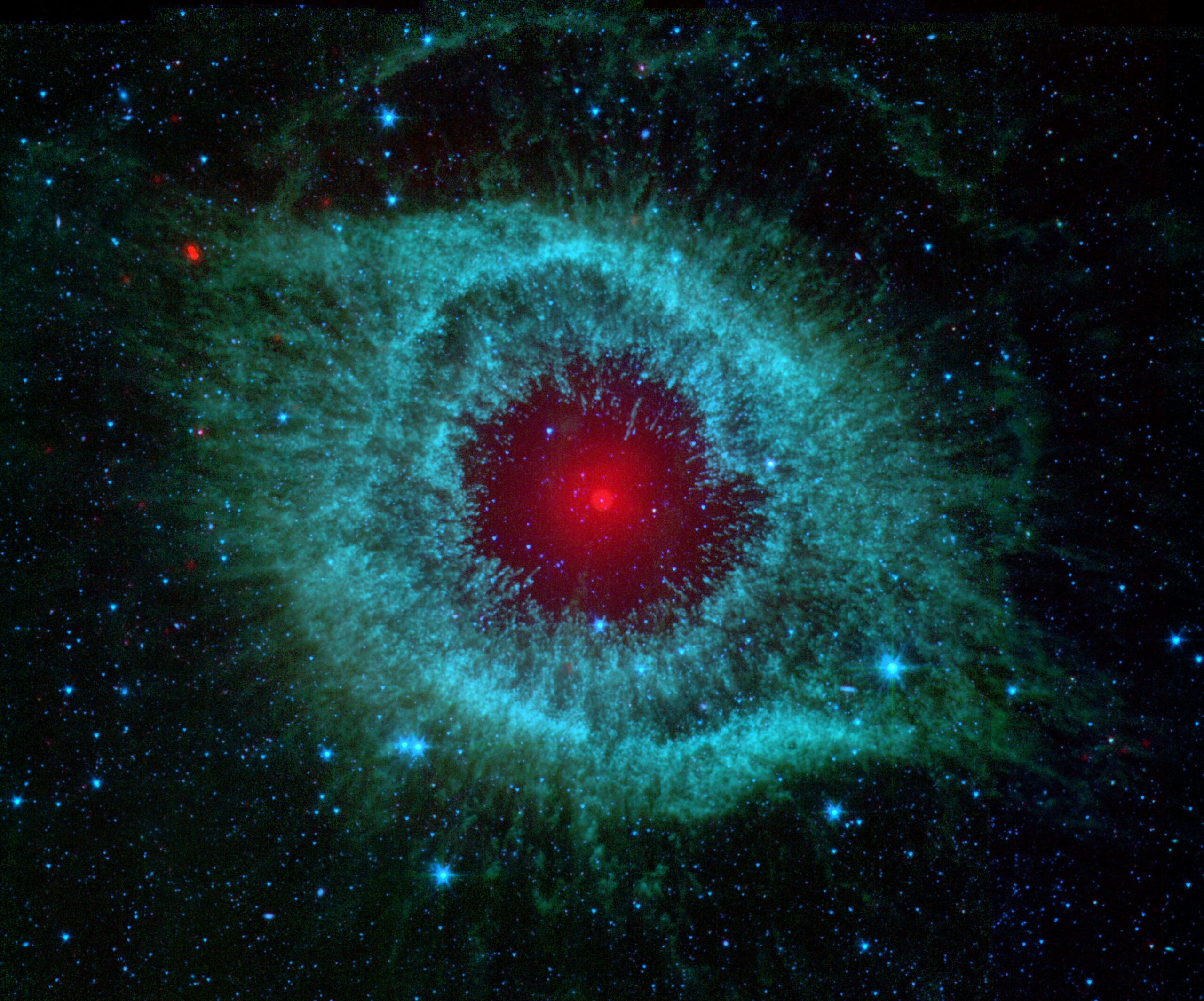 Nebulosa de la Hélice por Spitzer