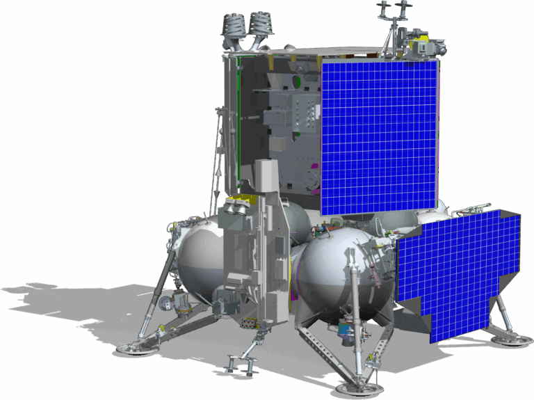 Luna 27 a enero de 2026