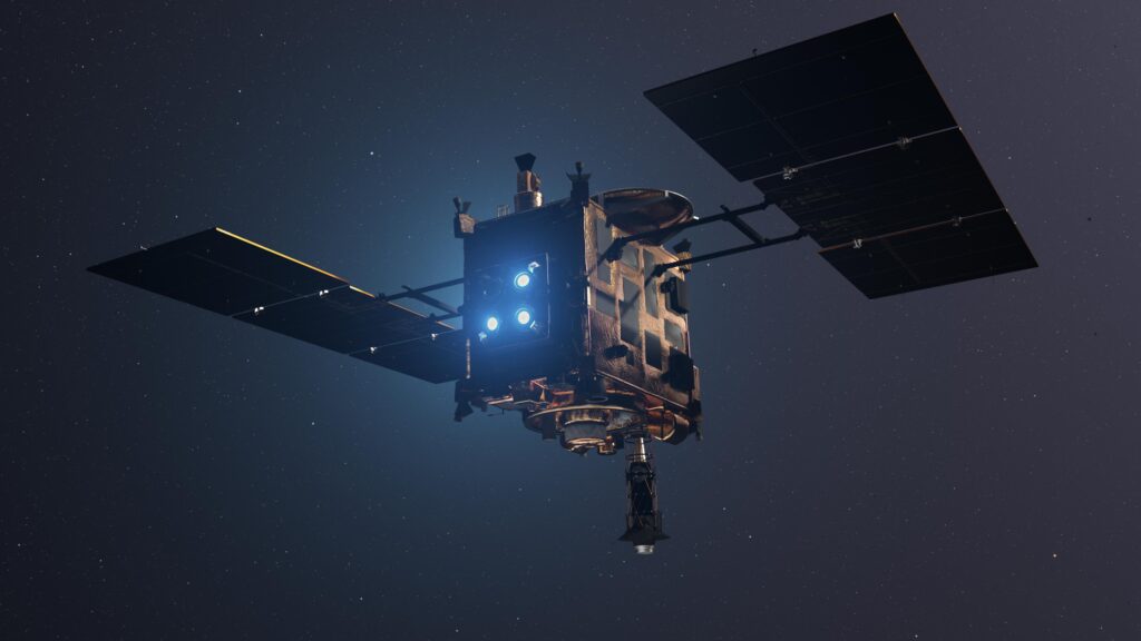 Ilustración de la sonda Hayabusa