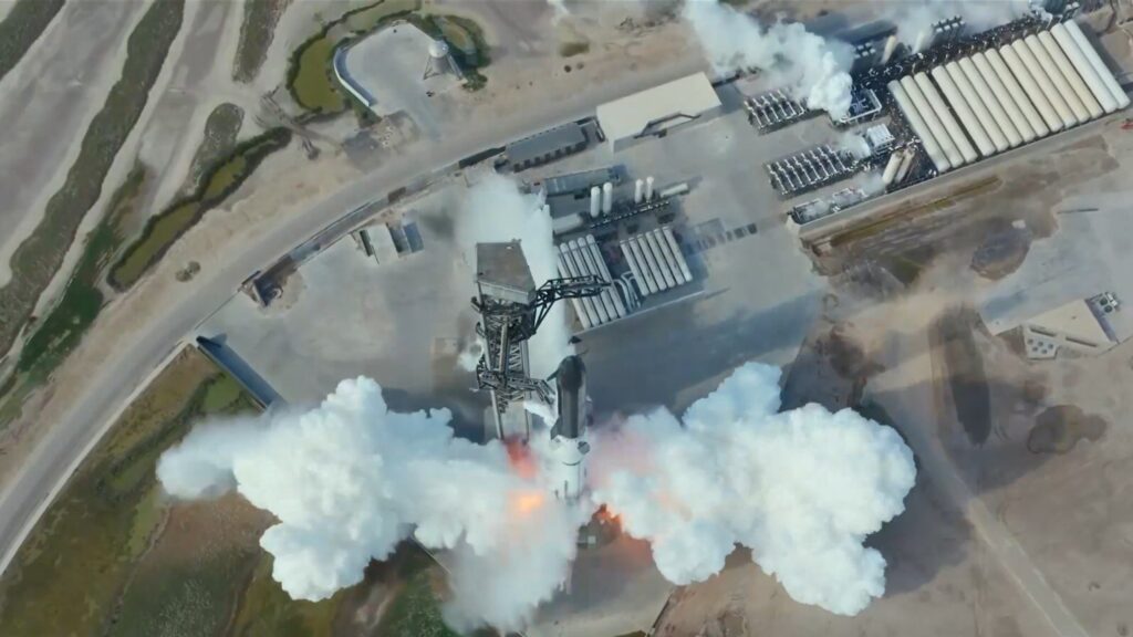 Aborto a T+0 segundos de la Starship en su 13 test