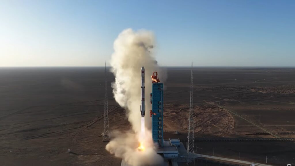 Imagen del lanzamiento del Zhuque-3