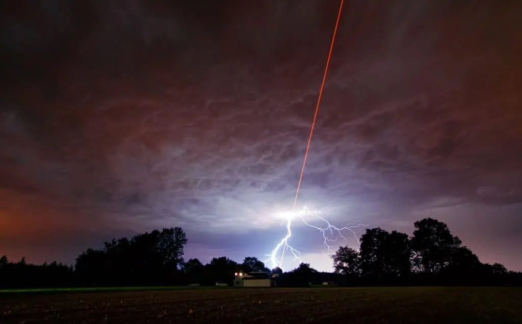 laser lightning